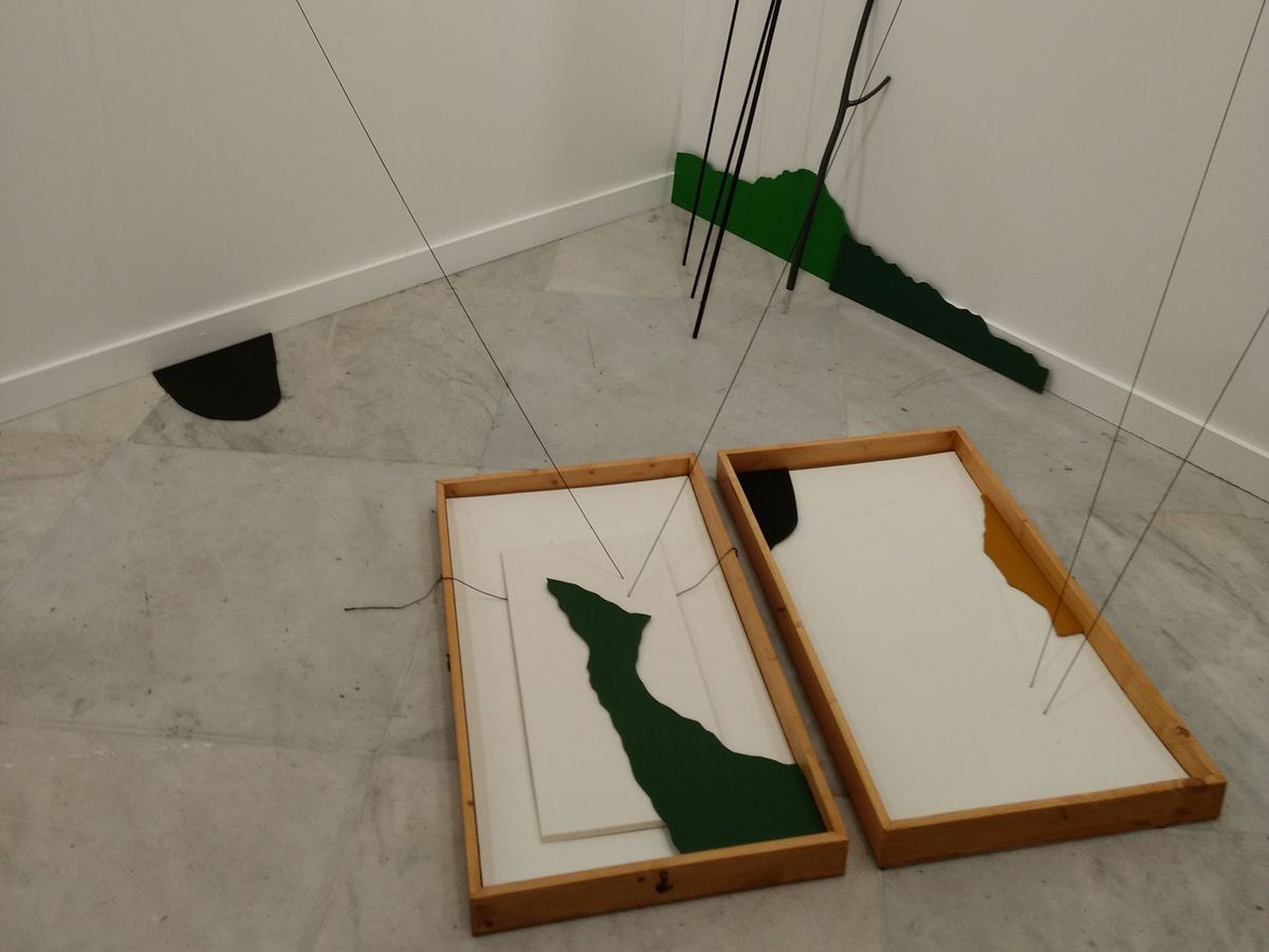 Caixa de Desenho, 2018, pormenor. Vista na Drawing Room, Madrid.
