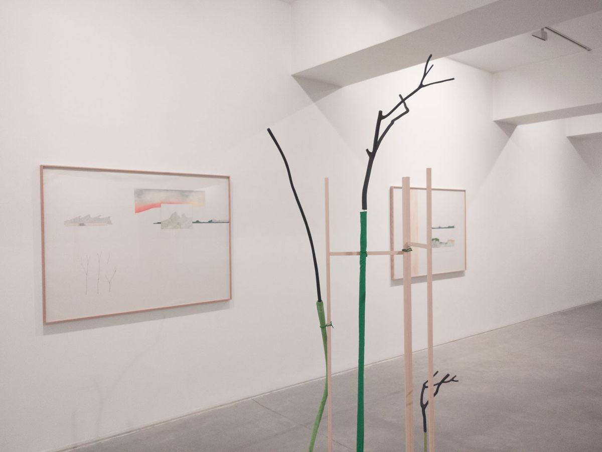 Vista da exposição Naturfatura, Carlos Carvalho Arte Contemporânea, Lisboa, 2023.