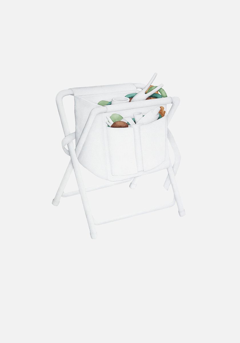Chair Container, 2005, aguarela sobre papel, 96x70,5 cm.