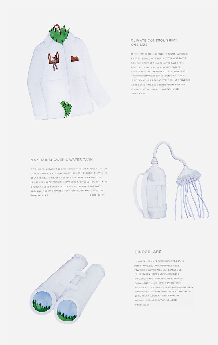 Survival Systems – Urban Action Catalog 2003–2004, página 1.