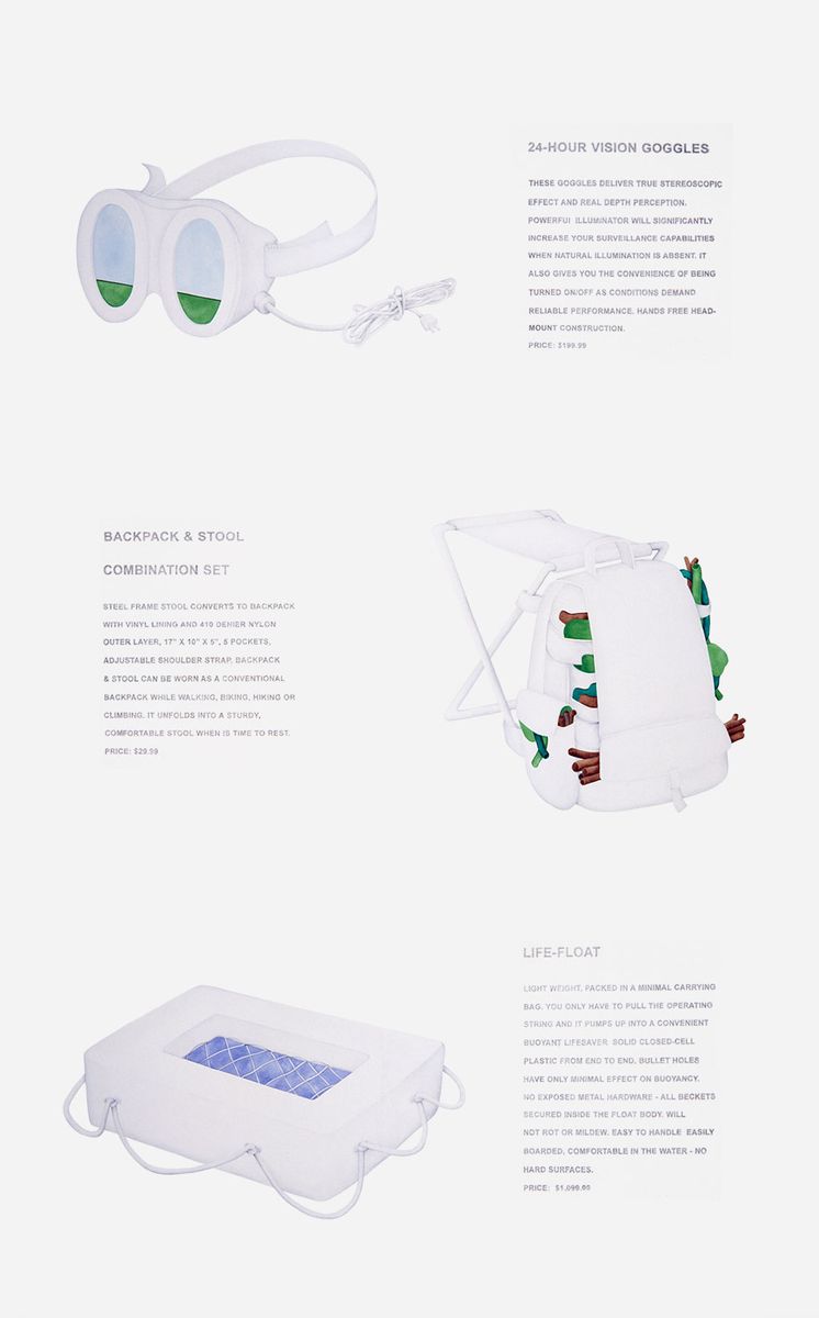 Survival Systems – Urban Action Catalog 2003–2004, página 10.